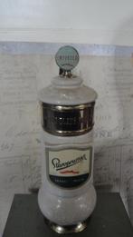 antieke porcelijnen beer pom p met messing, Ophalen of Verzenden