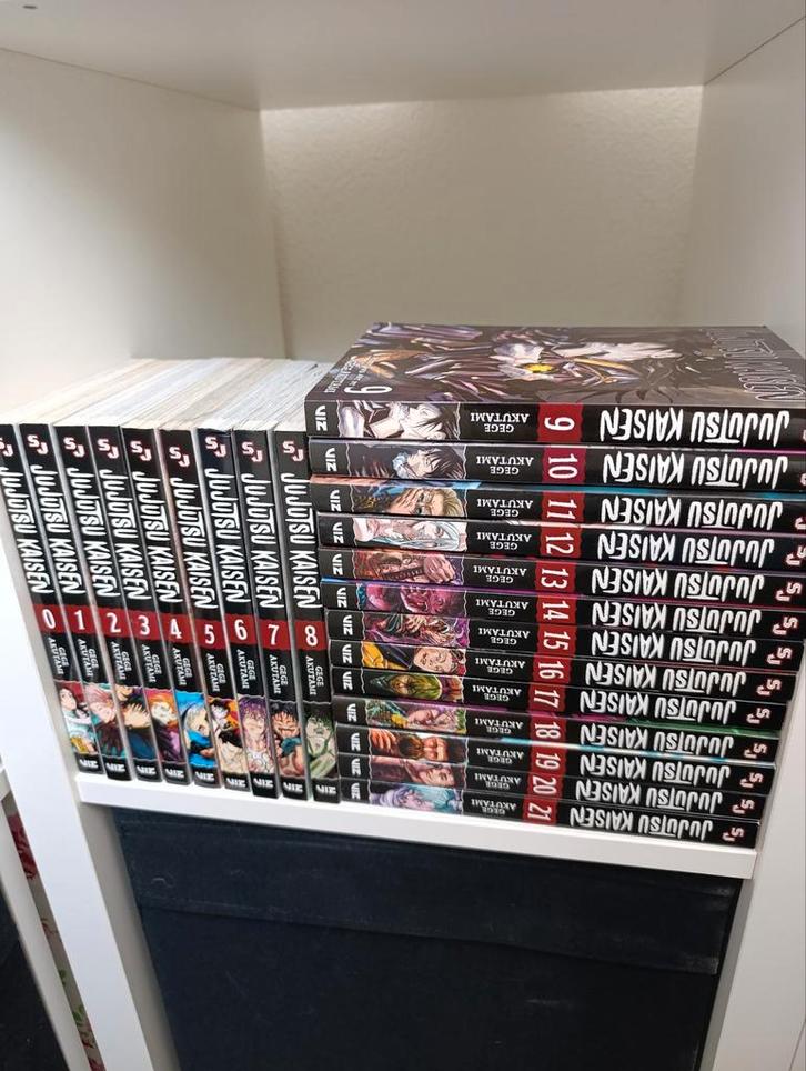 Jujutsu Kaisen manga set volumes 0 t/m 21, Boeken, Strips | Comics, Zo goed als nieuw, Complete serie of reeks, Japan (Manga)