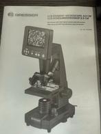 Bresser LCD Studentenmicroscoop 8.9 cm, Audio, Tv en Foto, Optische apparatuur | Microscopen, Ophalen of Verzenden, Zo goed als nieuw