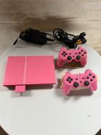 Roze PS2 - Niet Getest, Spelcomputers en Games, Spelcomputers | Sony PlayStation 2, Met 2 controllers, Ophalen of Verzenden, Roze