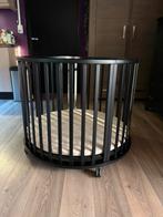 Zwarte ronde box, Kinderen en Baby's, Boxen, Ophalen of Verzenden, Zo goed als nieuw, Rond