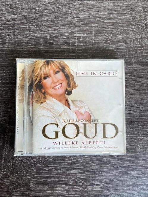 Willeke Alberti - Goud (Live in Carré) CD, Cd's en Dvd's, Cd's | Nederlandstalig, Gebruikt, Levenslied of Smartlap, Ophalen of Verzenden