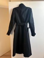 Mango Manteco Mantel, Kleding | Dames, Jassen | Winter, Verzenden, Gedragen, Maat 38/40 (M), Zwart