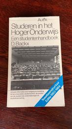 Studeren in het hoger onderwijs - D. Backx, Ophalen of Verzenden, Beta, Zo goed als nieuw, HBO