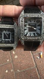 Cartier set horloges, Ophalen of Verzenden, Zo goed als nieuw, Staal, Overige merken