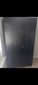 Woood kledingkast zwart izgs, Ophalen, 100 tot 150 cm, Zo goed als nieuw, 150 tot 200 cm