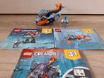 Lego creator 31111
Cyberdrone - 3 in 1, Ophalen of Verzenden, Gebruikt