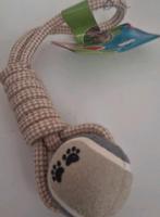 Honden speelgoed bal met touw, Dieren en Toebehoren, Hondenspeelgoed, Ophalen, Nieuw, Hondenballen