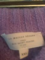 Paarse La Maille Sézane Trui / jurkje - XXL, Kleding | Dames, Truien en Vesten, Ophalen of Verzenden, Zo goed als nieuw, Maat 42/44 (L)