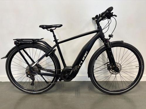 Cube Touring Hybride Pro 500Wh Heren zwart/wit 50cm 2019, Fietsen en Brommers, Elektrische fietsen, Gebruikt, Cube, 47 tot 51 cm