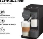 DeLonghi Nespresso Lattissima one - koffiecupmachine, Espresso apparaat, Ophalen of Verzenden, Zo goed als nieuw, 1 kopje