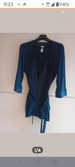 Hanro paarse, korte ochtendjas, deels zijde,
maat XL, Kleding | Dames, Hanro, Ophalen of Verzenden, Paars, Badjas