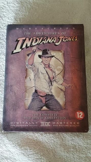 4 dvd box indiana jones complete movie collection beschikbaar voor biedingen