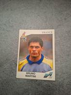 Panini sticker Euro 92 Zweden. Bruno Martini Frankrijk., Verzenden, Zo goed als nieuw, Sticker