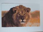 Diamond Painting Leeuw, Verzenden, Zo goed als nieuw, Schilderen op nummer