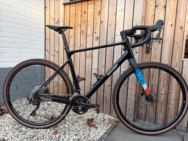 Bergamont Grandurance Elite carbon gravel/racefiets GRX 2x10, Fietsen en Brommers, Fietsen | Racefietsen, Zo goed als nieuw, Overige merken