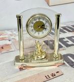 Vintage Retro tafelklok, 1990-2000 quartz Charles Leman klok, Huis en Inrichting, Woonaccessoires | Klokken, Wekker of Tafelklok