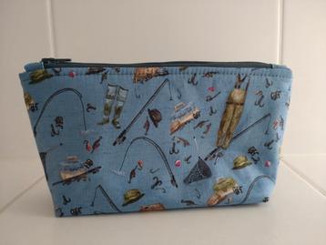 Toilettasje Etui met hengelsportprint  beschikbaar voor biedingen