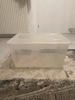 Kunststof Opbergbox met Deksel, Huis en Inrichting, Ophalen, Kunststof, Gebruikt, 50 tot 100 cm