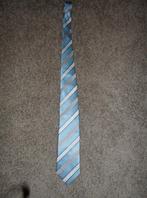 Prachtige lichtblauwe stropdas, 100% zijde, Kleding | Heren, Stropdassen, Ophalen of Verzenden, Gedragen, Blauw, Met patroon