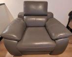 Ruime Elektrische Relax Fauteuile Grijs., Huis en Inrichting, Fauteuils, Ophalen, Zo goed als nieuw, 75 tot 100 cm
