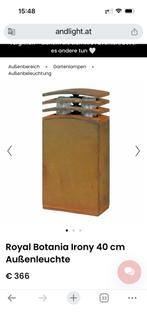 12 stuks design cortenstaal tuinverlichting, Minder dan 50 watt, Wandlamp, Ophalen of Verzenden, Rvs