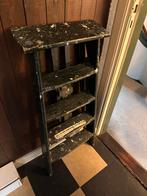 Oude groene houten trap, Ophalen, Gebruikt