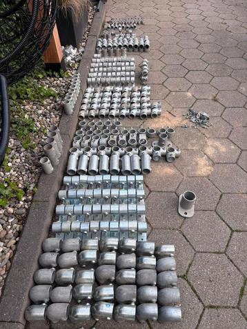 Steigerbuis koppelingen divers vooral 42,4mm 48,3 en 33,7 mm beschikbaar voor biedingen