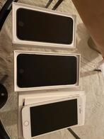 Iphone 8 - 7+ - 7+ 2x zwart en 1x wit, Telecommunicatie, Mobiele telefoons | Apple iPhone, Gebruikt, Zwart, Ophalen of Verzenden