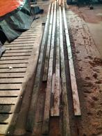 Gebruikte 40 mtr.  balken 7×5cm / 5 hardhouten palen 7×7cm, Ophalen of Verzenden, 250 cm of meer, Balken