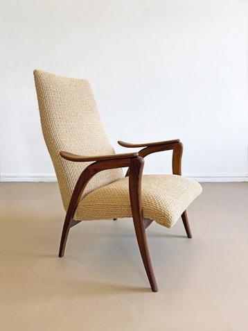Vintage Deens van Teeffelen fauteuil design retro beschikbaar voor biedingen
