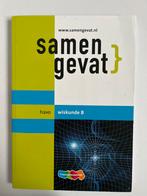 Samengevat Wiskunde B HAVO, Boeken, Schoolboeken, Ophalen of Verzenden, Zo goed als nieuw, HAVO, Wiskunde B