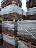 Oude gebakken dikformaat 7 duimers op pallets 77m2, Ophalen, Gebruikt, Keramiek, Klinkers