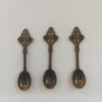 Lepeltjes brons 6 cm 270 stuks bedels charms sieraden beschikbaar voor biedingen
