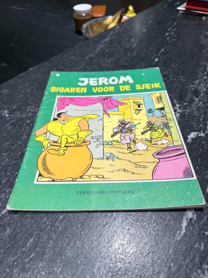 Jerom stripboek. Sigaren voor de sjeik, Boeken, Stripboeken, Zo goed als nieuw, Eén stripboek, Ophalen of Verzenden