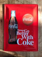 coca cola decoratie bord, Verzamelen, Merken en Reclamevoorwerpen, Ophalen, Zo goed als nieuw, Reclamebord