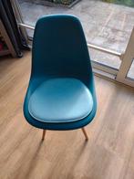 Blauwe kuipstoel, Huis en Inrichting, Stoelen, Ophalen, Gebruikt, Blauw, Eén
