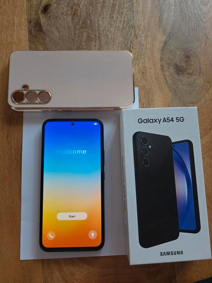 Te koop aangeboden Samsung A54 5G, Telecommunicatie, Mobiele telefoons | Samsung, Zo goed als nieuw, Galaxy A, 256 GB, Zonder abonnement