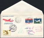 KLM mystery flight 1959 - Istanbul Turkije, Verzenden, Envelop