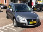 Fiat Sedici 1.6-16V Emotion --AUTOMAAT-HOGE INSTAP-TREKHAAK-, Stof, Gebruikt, Zwart, 4 cilinders