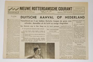 10 mei 1940 - Nieuwe Rotterdamsche Courant | heruitgave 1994 beschikbaar voor biedingen
