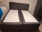 Swiss Sense Boxspring 200x180 antraciet, Ophalen, Tweepersoons, Zo goed als nieuw, 180 cm