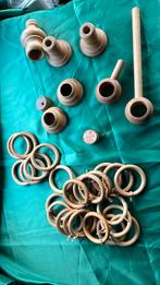 Houten gordijn geleiders, Huis en Inrichting, Stoffering | Gordijnen en Lamellen, Ophalen of Verzenden, Nieuw, O