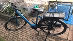 E bike blauw matt rijklaar, Gebruikt, 51 tot 55 cm, 50 km per accu of meer, Ophalen