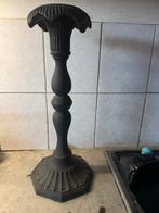 Oude zwarte kandelaar, Huis en Inrichting, Woonaccessoires | Zuilen en Pilaren, Ophalen of Verzenden, Gebruikt