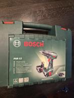 Bosch accuboormachine PSR 12. Slechte accu's., Ophalen, Gebruikt, Minder dan 400 watt, Boor- en Schroefmachine