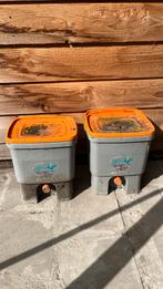 Twee Bokasi emmers met korrels japanse fermentatie, Tuin en Terras, Overige Tuin en Terras, Ophalen, Gebruikt