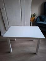 Kindertafel Sundvik Ikea knutsel tafel hout wit, Ophalen, Gebruikt