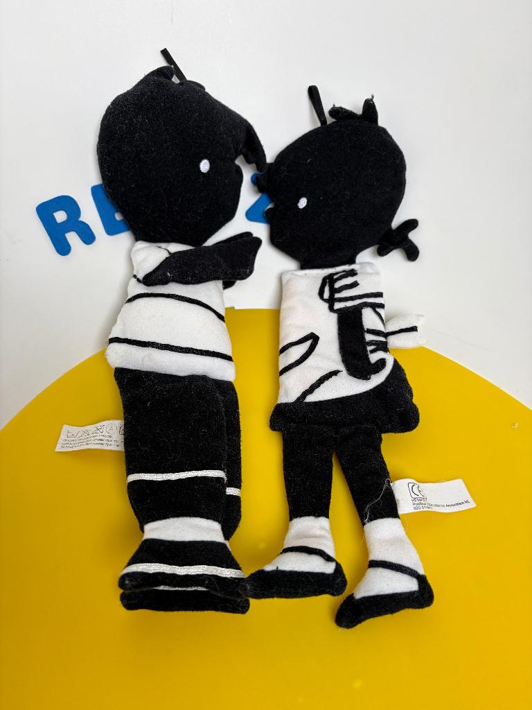 5221 hema Jip en Janneke plat 28 cm, Kinderen en Baby's, Speelgoed | Knuffels en Pluche, Ophalen of Verzenden, Zo goed als nieuw