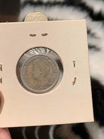 25 Cent 1915 - Wilhelmina, Zilver, 25 cent, Ophalen of Verzenden, Koningin Wilhelmina